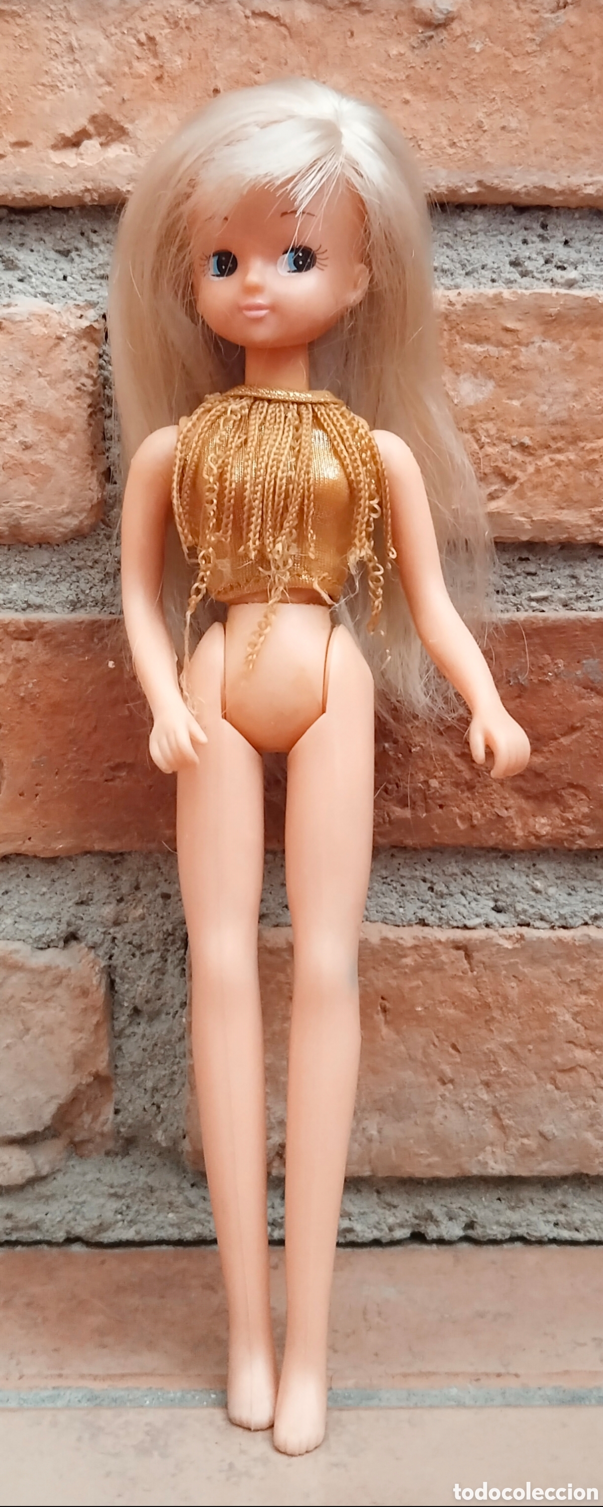 Juguetes antiguos y juegos de colecci&oacute;n: Mu&ntilde;eca Chabel de Feber a&ntilde;os 80/90, (raya al lado)