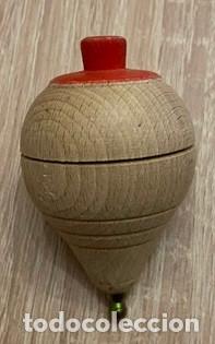 Juguetes antiguos y juegos de colecci&oacute;n: PEONZA MADERA - TROMPO