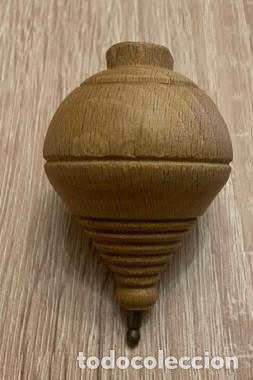 Juguetes antiguos y juegos de colecci&oacute;n: PEONZA MADERA - TROMPO