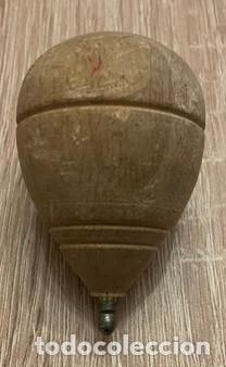Juguetes antiguos y juegos de colecci&oacute;n: PEONZA MADERA - TROMPO