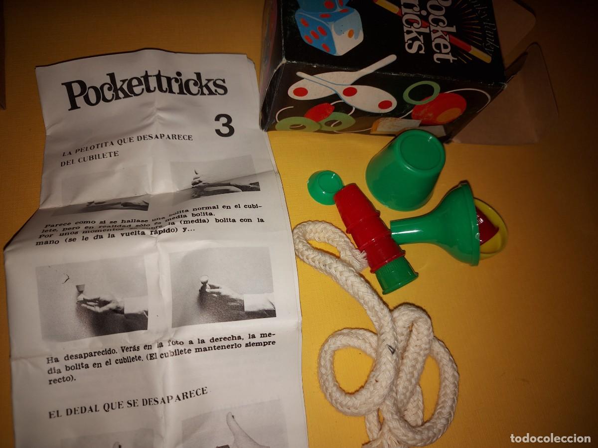 Juguetes antiguos y juegos de colecci&oacute;n: JUEGO DE MAGIA, TRUCOS DE BOLSILLO, POCKET TRICKS