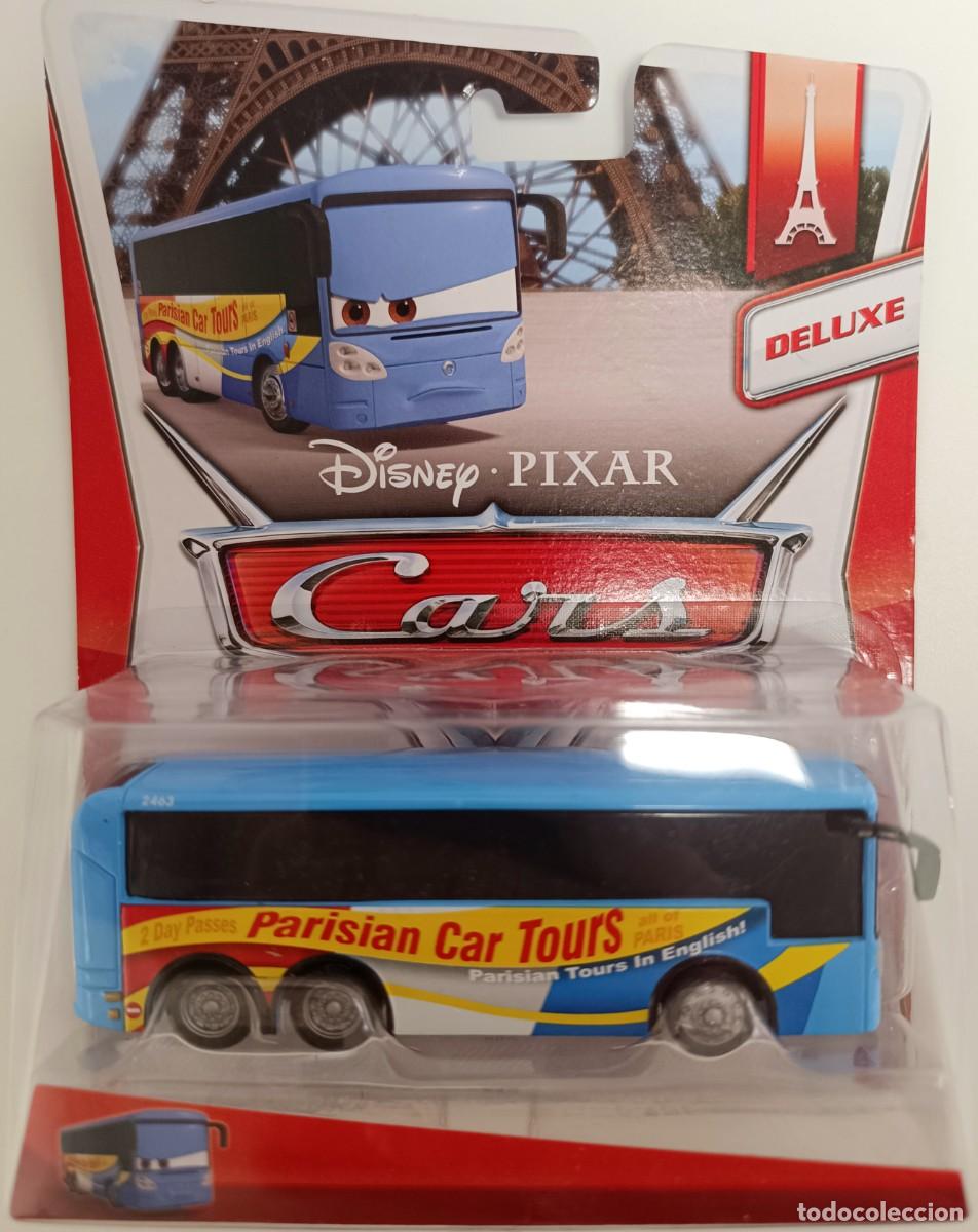 Juguetes antiguos y juegos de colecci&oacute;n: Disney Pixar Cars Deluxe - Autob&uacute;s Emmanuel