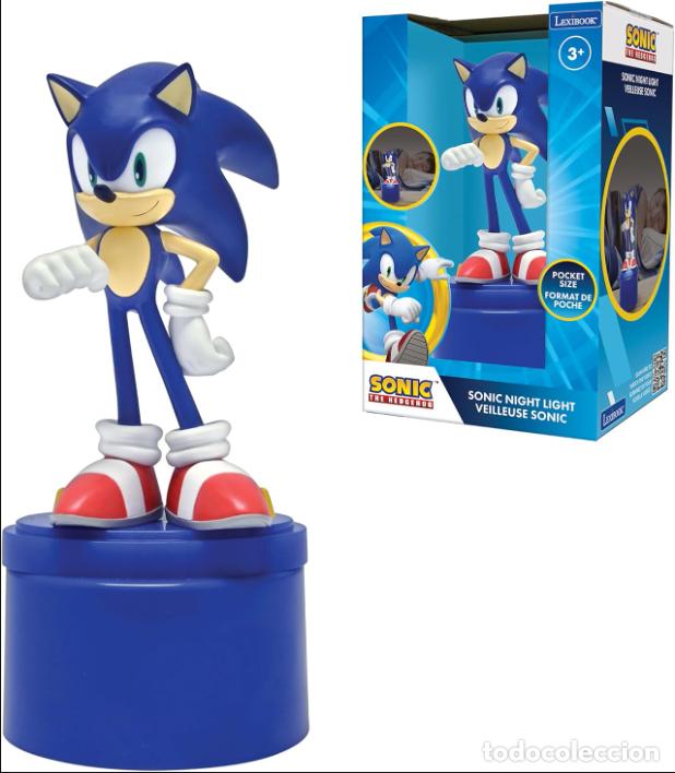 Juguetes antiguos y juegos de colecci&oacute;n: SEGA Sonic The Hedgehog, Luz nocturna LED, luz suave