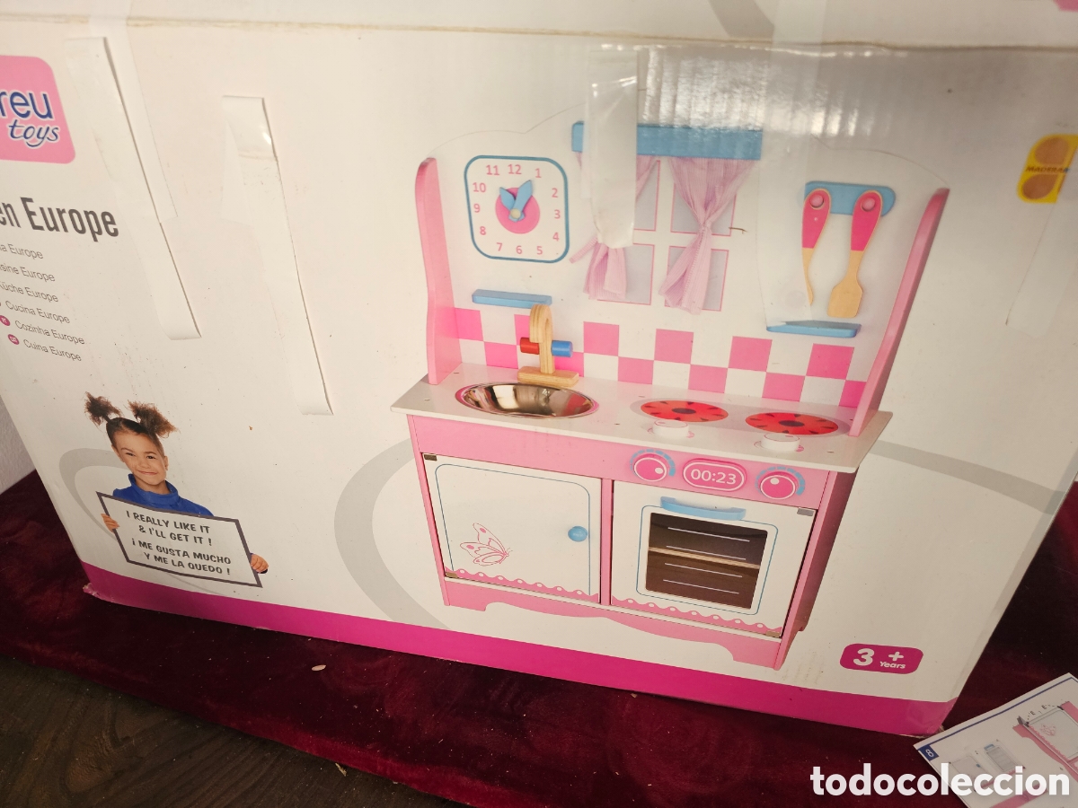 Juguetes antiguos y juegos de colecci&oacute;n: Cocina de juguete para ni&ntilde;os. Kitchen Europe Andreu Toys 1980s 2000s