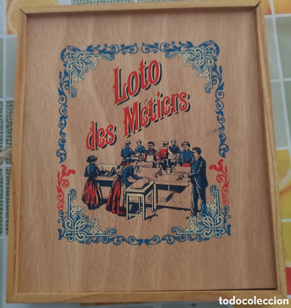 Juguetes antiguos y juegos de colecci&oacute;n: Juego&rdquo;Loto tradicional de los oficios&rdquo;