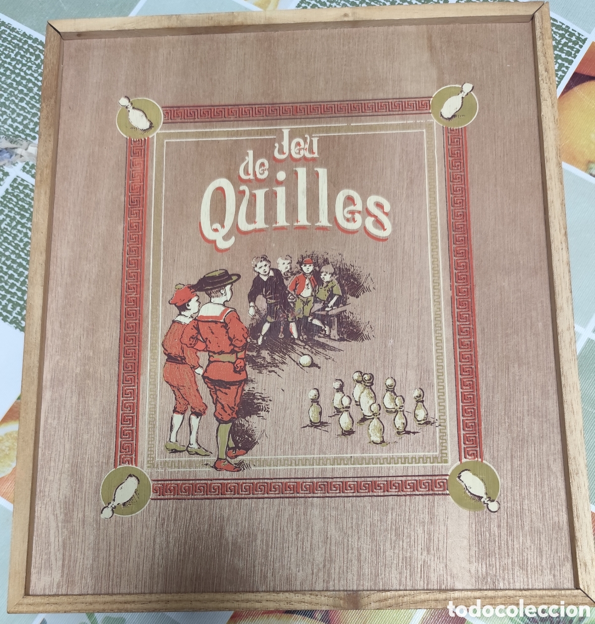 Juguetes antiguos y juegos de colecci&oacute;n: Juego de bolos tradicional