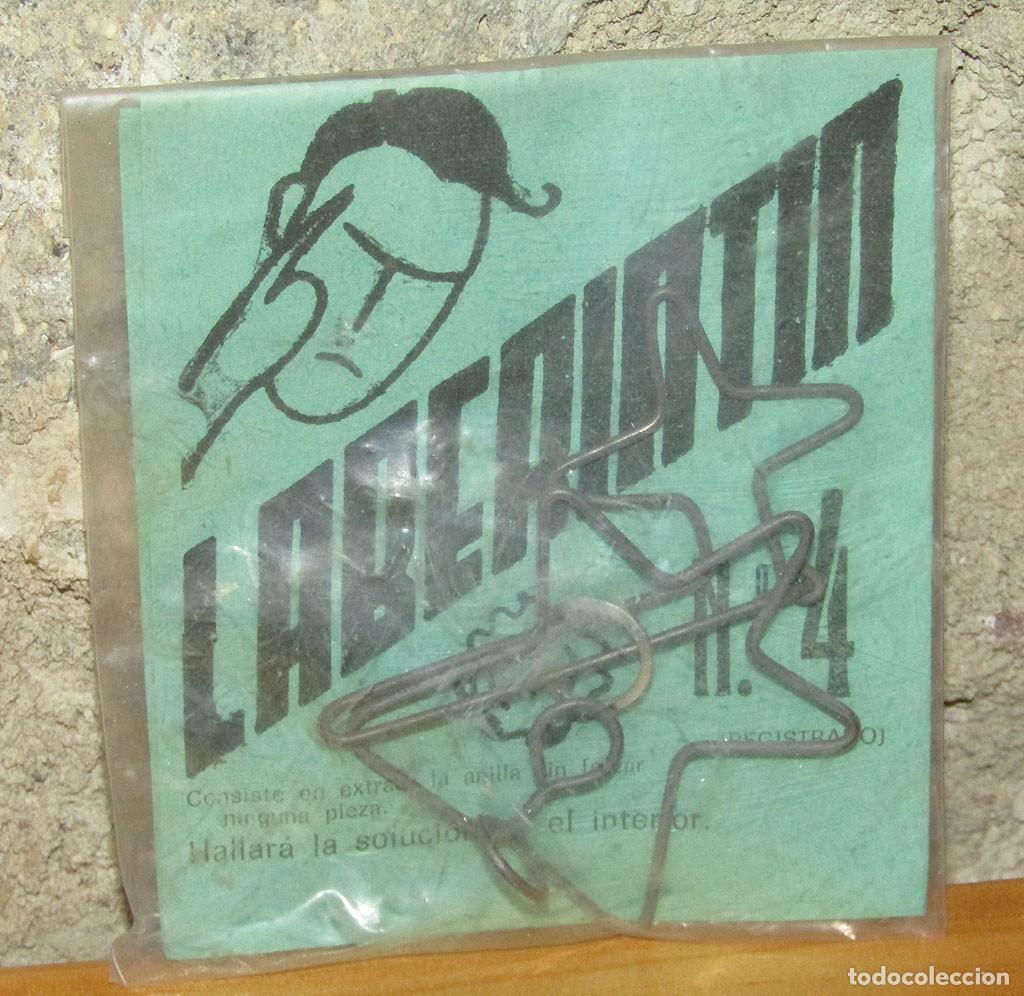 Juguetes antiguos y juegos de colecci&oacute;n: LABERINTIN DE SANROM&Agrave; - ANTIGUO JUEGO DE HABILIDAD - NUEVO A ESTRENAR