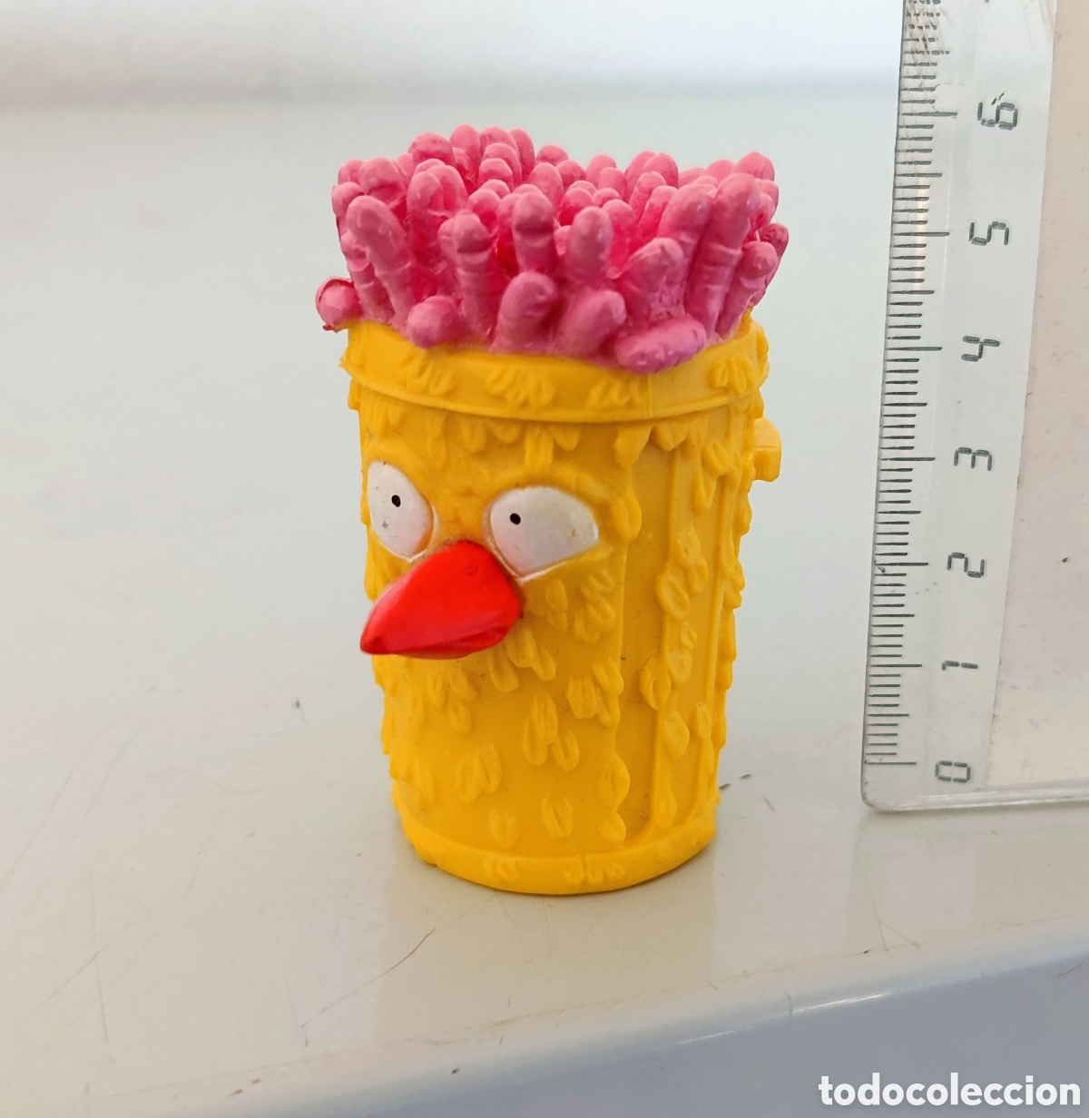 Juguetes antiguos y juegos de colecci&oacute;n: Skifidol cubo basura bid&oacute;n mu&ntilde;eco monstruo figura