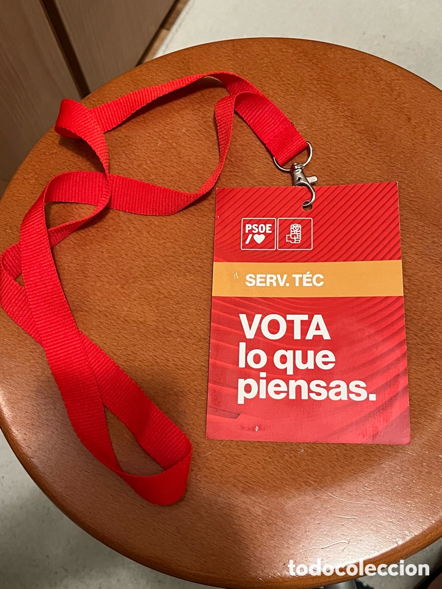 Juguetes antiguos y juegos de colecci&oacute;n: Acreditaci&oacute;n PSOE. Vota lo que piensas. Servicios T&eacute;cnicos