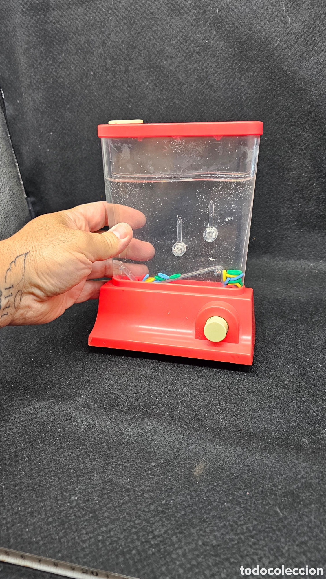 Juguetes antiguos y juegos de colecci&oacute;n: Antiguo juego de arcos de agua d&eacute;cada de los 80
