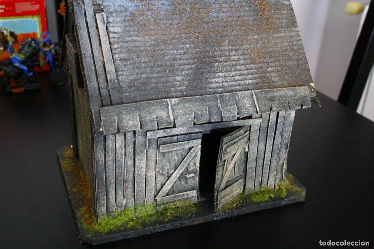 Juguetes antiguos y juegos de colecci&oacute;n: Bonita maqueta casa oeste wild west caba&ntilde;a