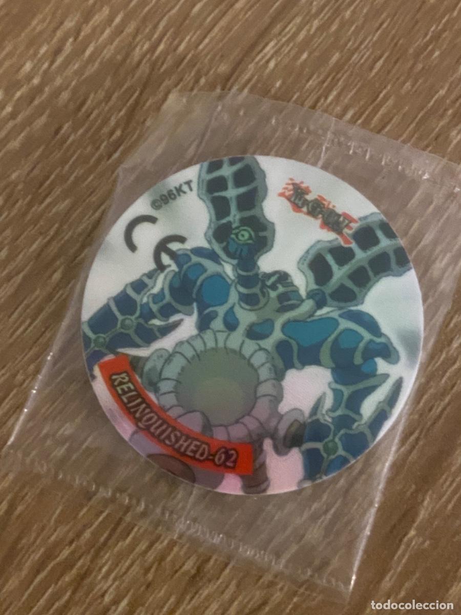 Juguetes antiguos y juegos de colecci&oacute;n: TAZO YU-GI-OH! DUEL RELINQUISHED MAGICIAN BLACK CHAOS 62