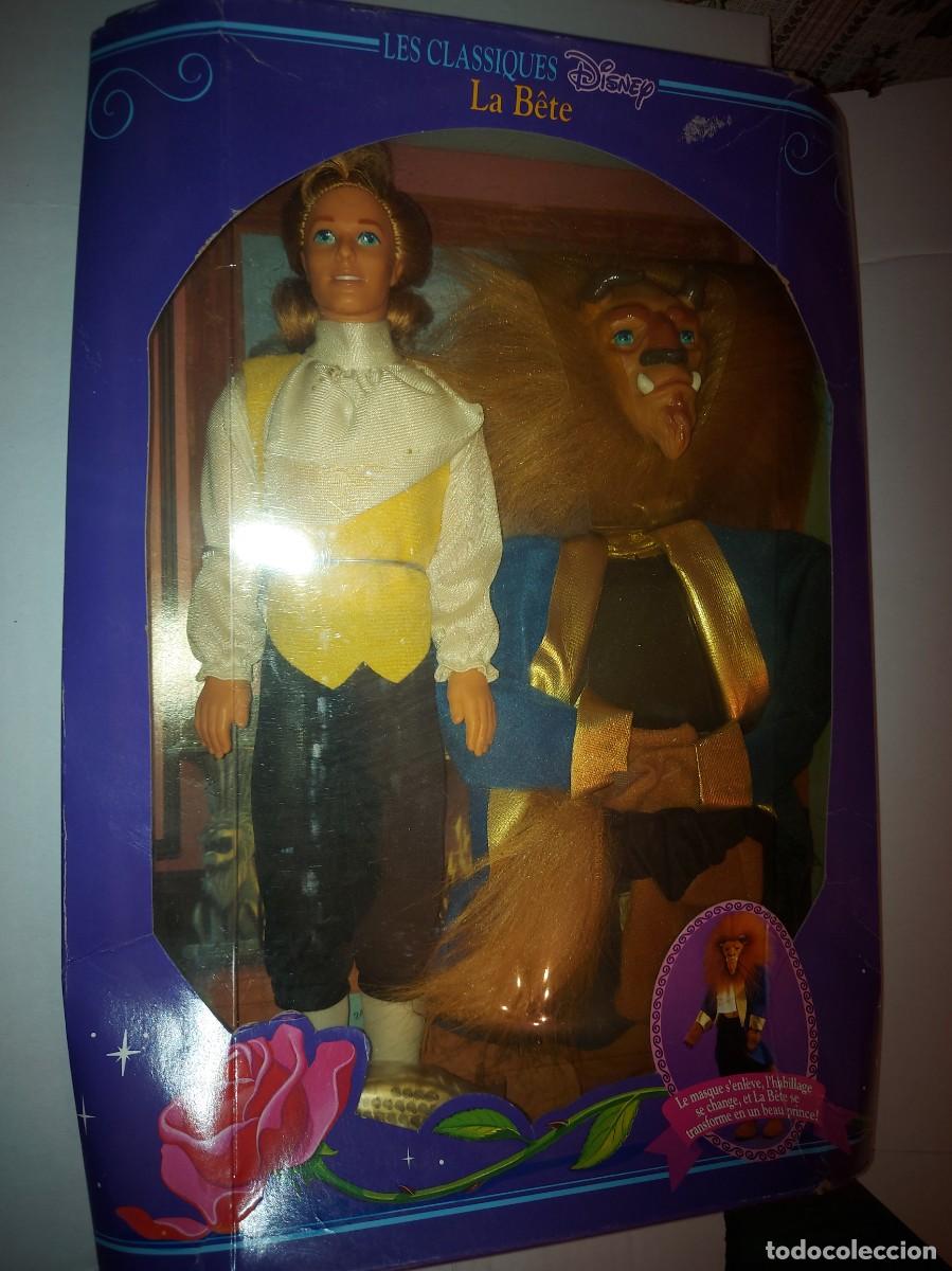Juguetes antiguos y juegos de colecci&oacute;n: Mu&ntilde;eco La Bestia- La Bella y La Bestia- / CLASICOS DISNEY, 1992