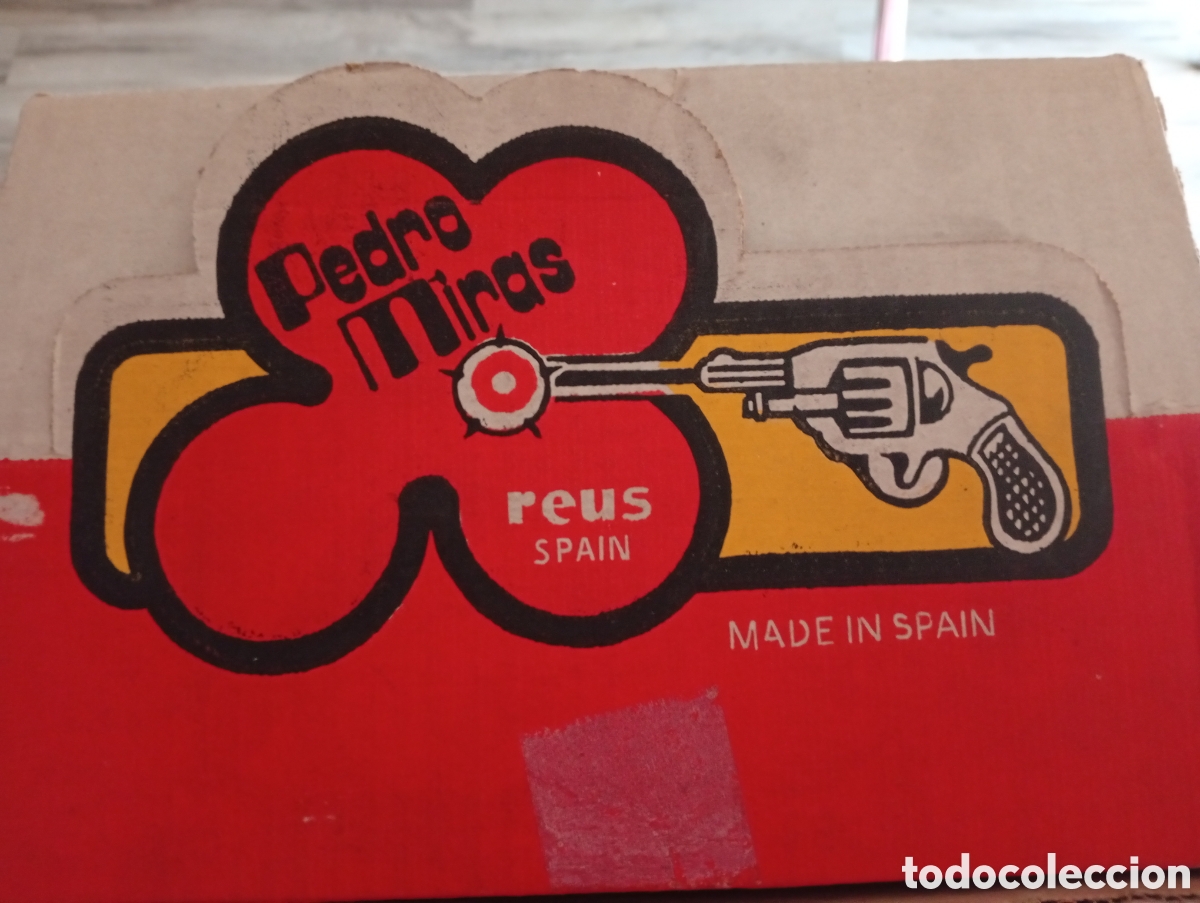 Juguetes antiguos y juegos de colecci&oacute;n: caja original con fulminantes nueva