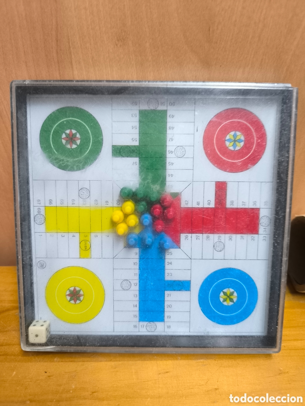 Juguetes antiguos y juegos de colecci&oacute;n: Parch&iacute;s magn&eacute;tico 16x16