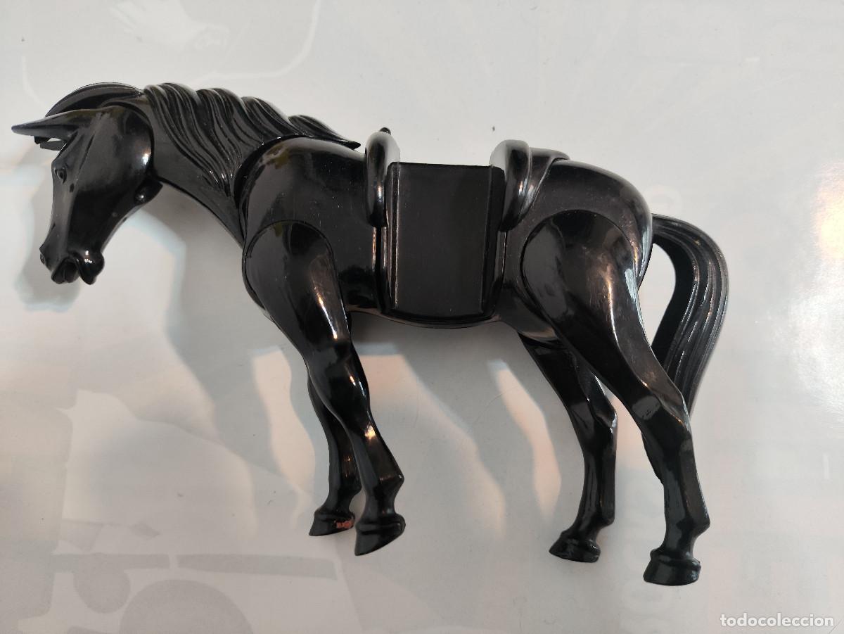 Juguetes antiguos y juegos de colecci&oacute;n: Caballo Play-Big negro vintage &ndash; a&ntilde;os 70/80
