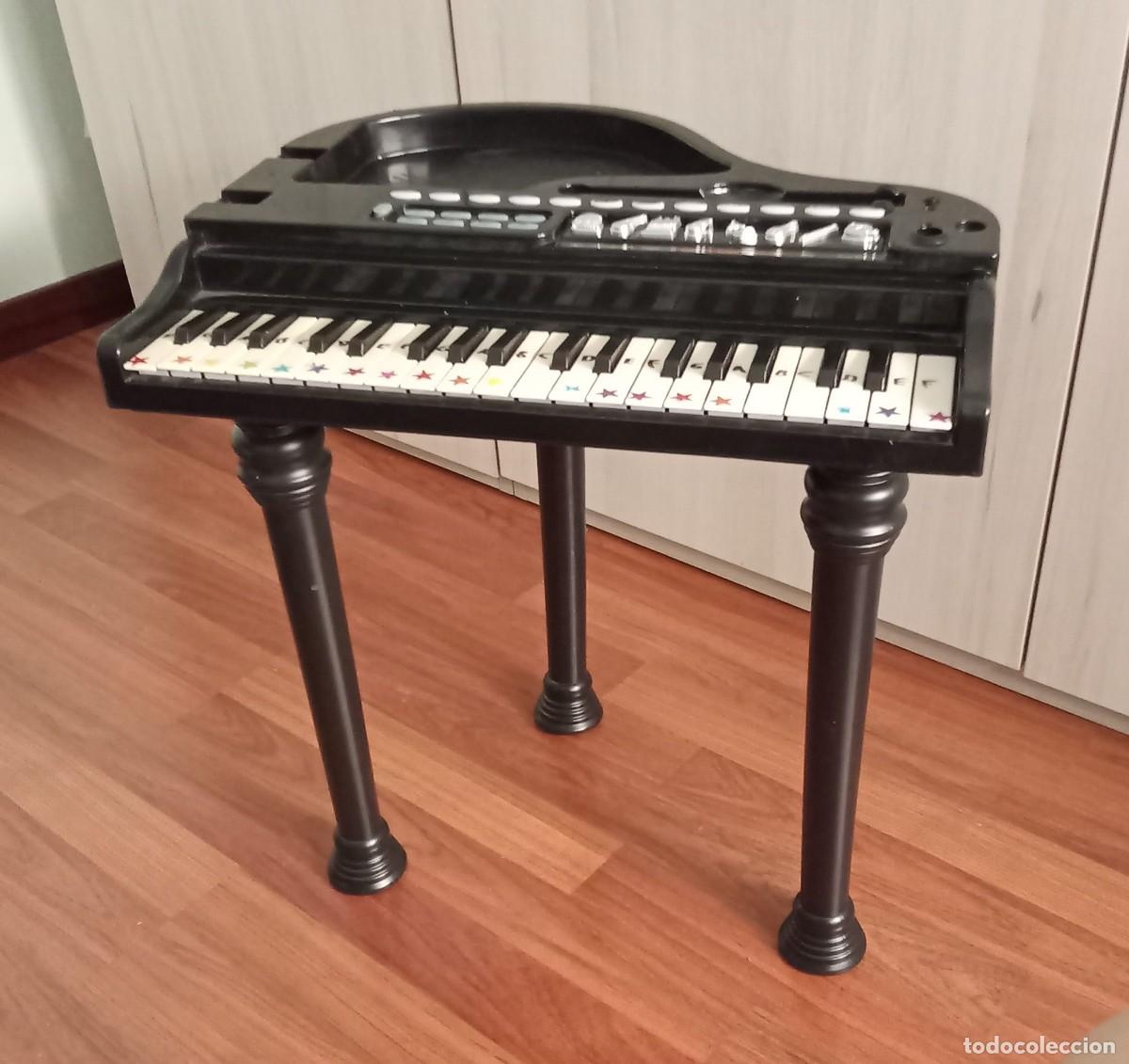 Juguetes antiguos y juegos de colecci&oacute;n: piano infantil de El Corte Ingles.. patas desmontables