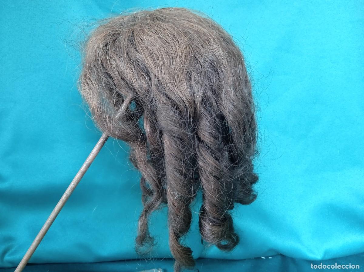 Juguetes antiguos y juegos de colecci&oacute;n: Antigua PELUCA de Mu&ntilde;eca.