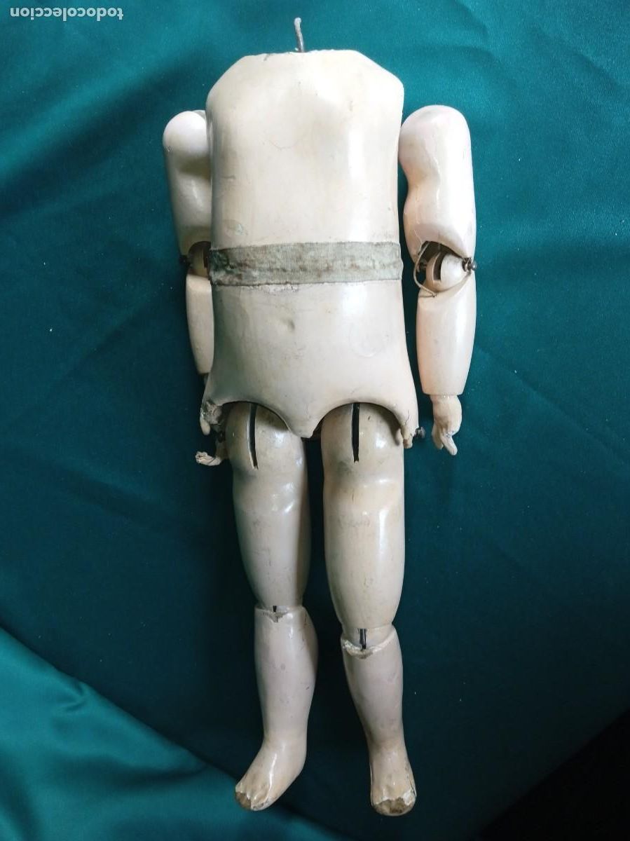 Juguetes antiguos y juegos de colecci&oacute;n: Antiguo CUERPO de Mu&ntilde;eca, Articulado.