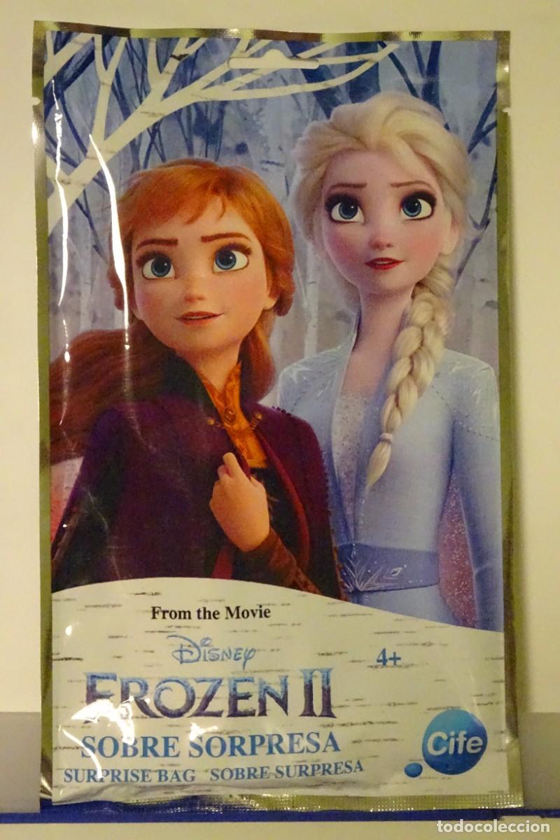 Antique Toys and Collectible Games: SOBRE SORPRESA METALIZADO * FROZEN II* DISNEY , DISTRIBUIDO POR CIFE SPAIN BUSINESS MADRID