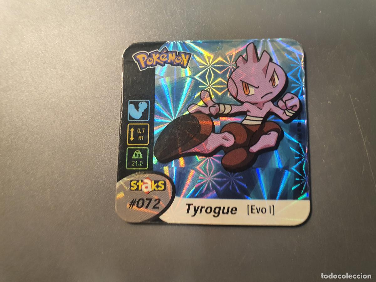 Juguetes antiguos y juegos de colecci&oacute;n: TAZO CROMO POKEMON -- 2006 -- POKEMON STAKS -- N&ordm; 72