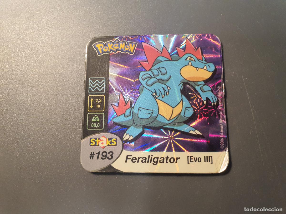 Juguetes antiguos y juegos de colecci&oacute;n: TAZO CROMO POKEMON -- 2006 -- POKEMON STAKS -- N&ordm; 193
