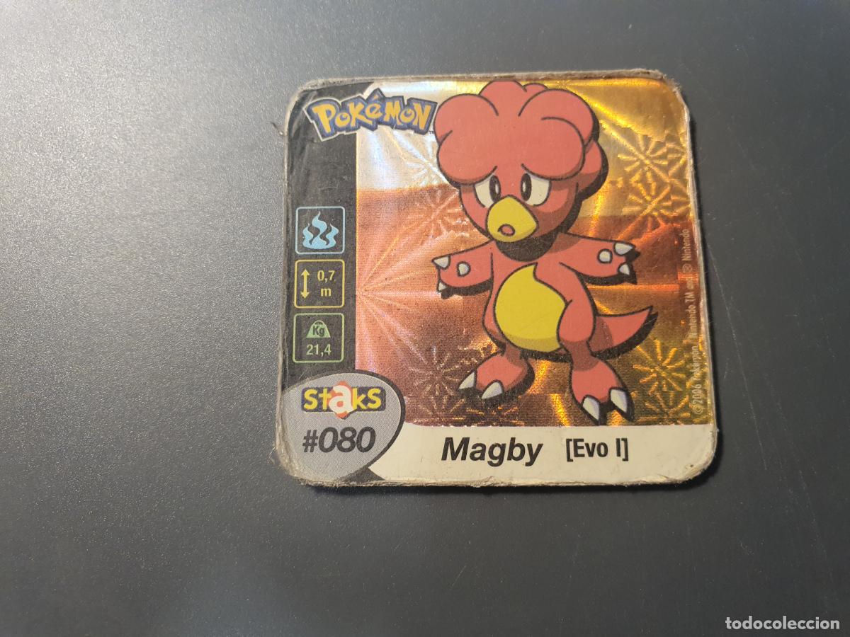 Juguetes antiguos y juegos de colecci&oacute;n: TAZO CROMO POKEMON -- 2006 -- POKEMON STAKS -- N&ordm; 80