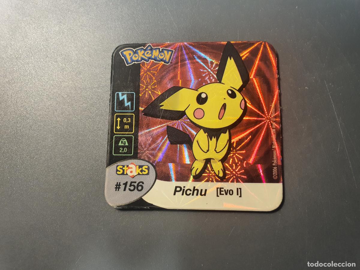 Juguetes antiguos y juegos de colecci&oacute;n: TAZO CROMO POKEMON -- 2006 -- POKEMON STAKS -- N&ordm; 156