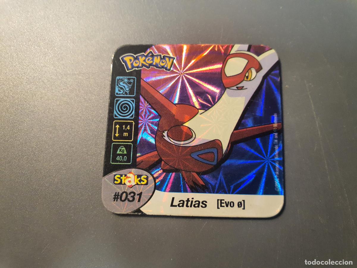 Juguetes antiguos y juegos de colecci&oacute;n: TAZO CROMO POKEMON -- 2006 -- POKEMON STAKS -- N&ordm; 31