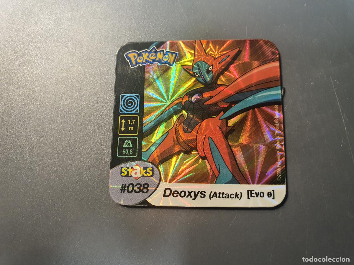Juguetes antiguos y juegos de colecci&oacute;n: TAZO CROMO POKEMON -- 2006 -- POKEMON STAKS -- N&ordm; 38