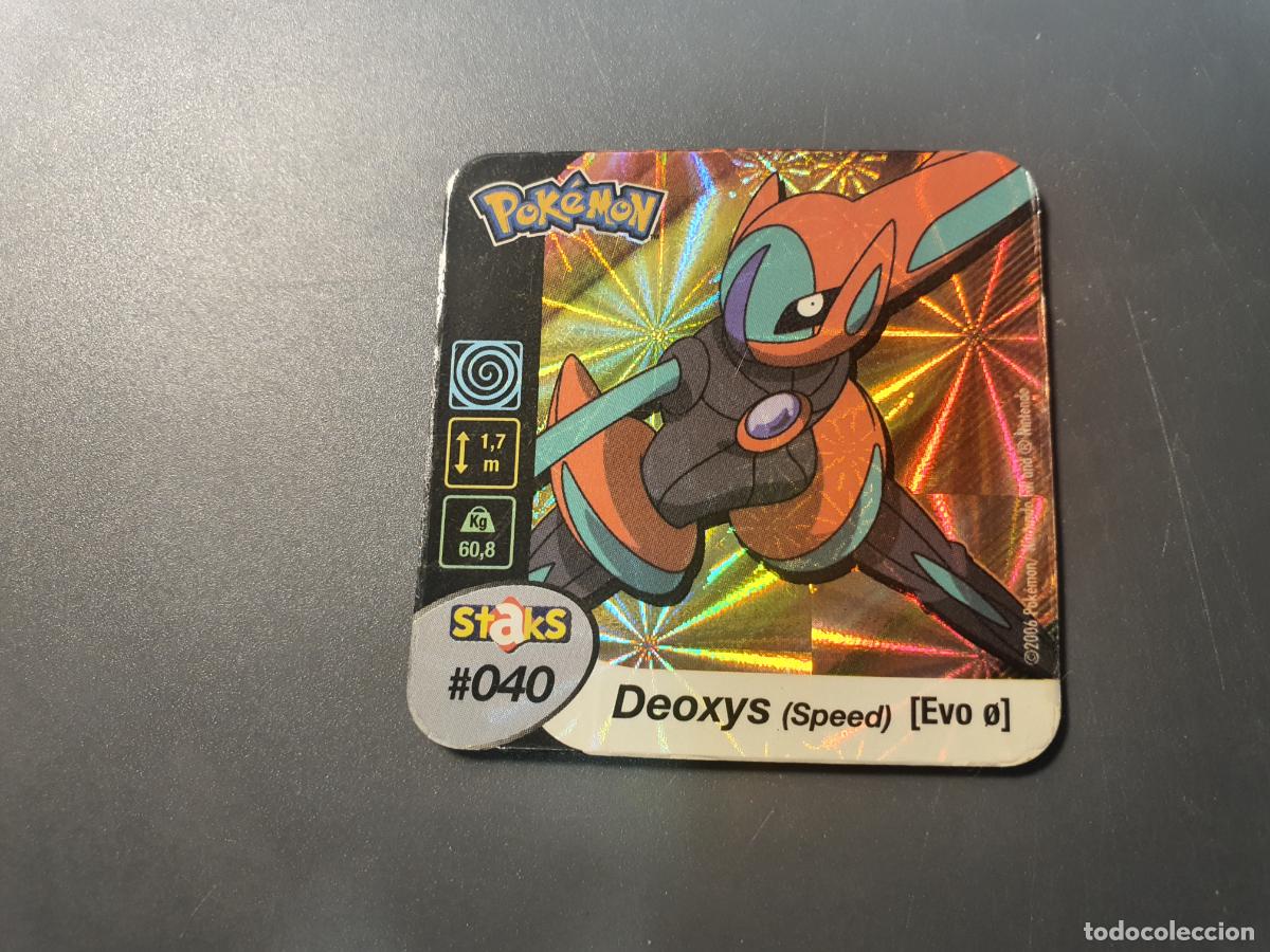 Juguetes antiguos y juegos de colecci&oacute;n: TAZO CROMO POKEMON -- 2006 -- POKEMON STAKS -- N&ordm; 40