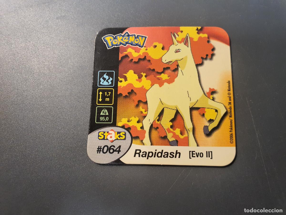 Juguetes antiguos y juegos de colecci&oacute;n: TAZO CROMO POKEMON -- 2006 -- POKEMON STAKS -- N&ordm; 64