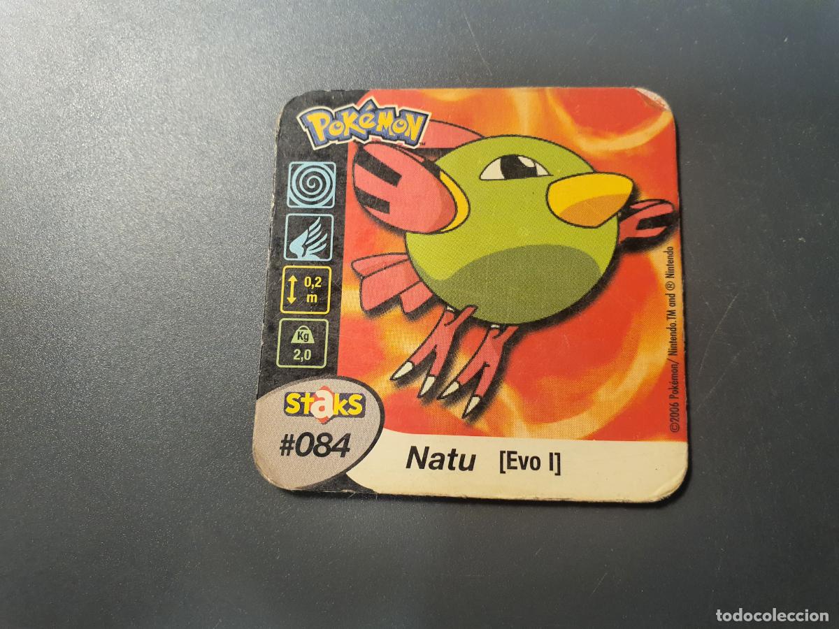Juguetes antiguos y juegos de colecci&oacute;n: TAZO CROMO POKEMON -- 2006 -- POKEMON STAKS -- N&ordm; 84