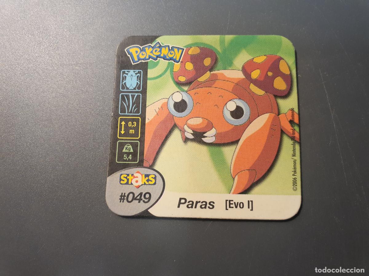 Juguetes antiguos y juegos de colecci&oacute;n: TAZO CROMO POKEMON -- 2006 -- POKEMON STAKS -- N&ordm; 49