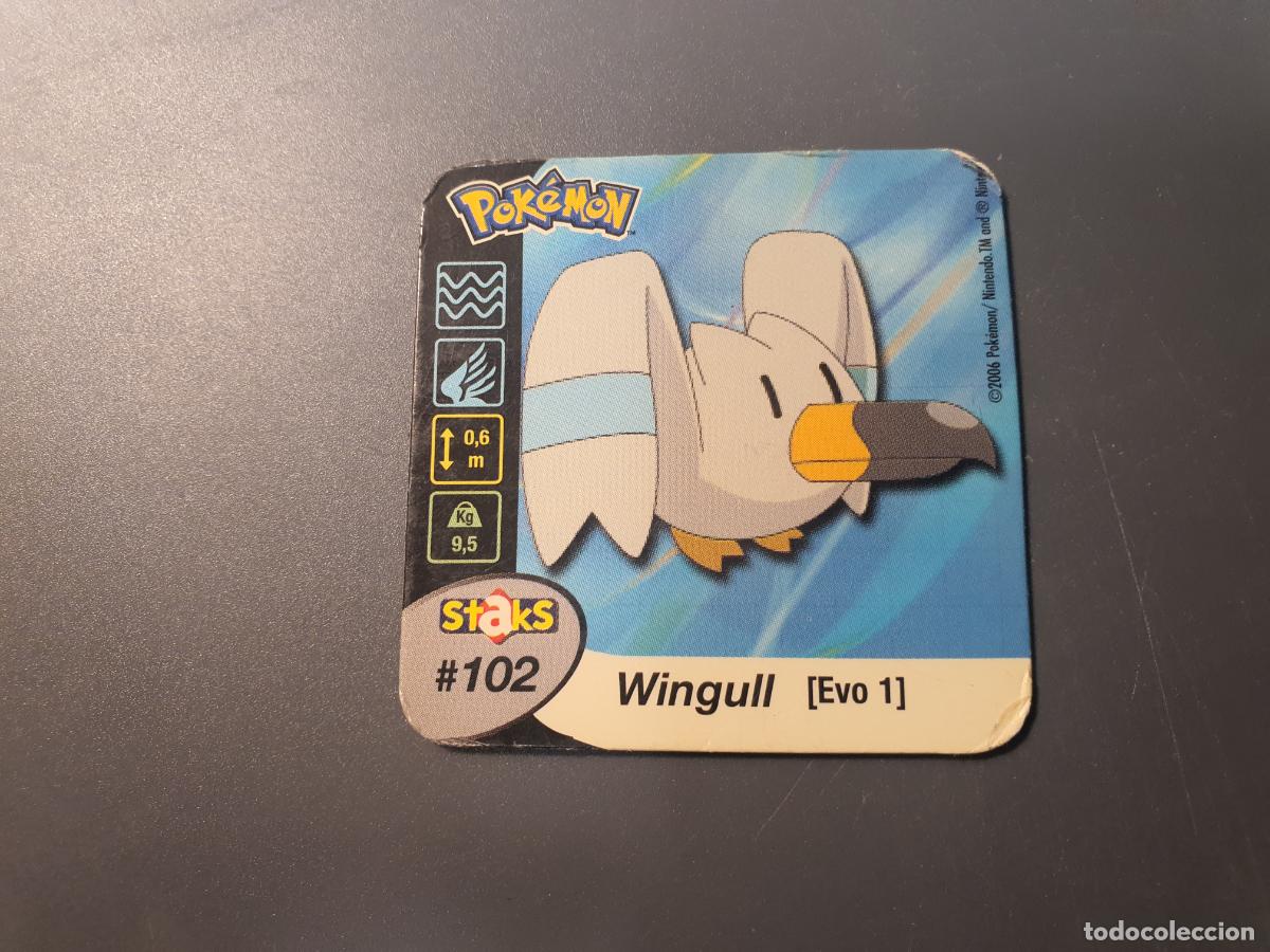 Juguetes antiguos y juegos de colecci&oacute;n: TAZO CROMO POKEMON -- 2006 -- POKEMON STAKS -- N&ordm; 102