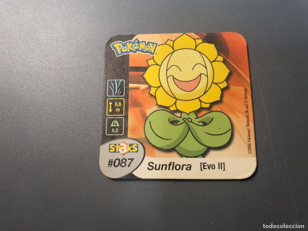 Juguetes antiguos y juegos de colecci&oacute;n: TAZO CROMO POKEMON -- 2006 -- POKEMON STAKS -- N&ordm; 87