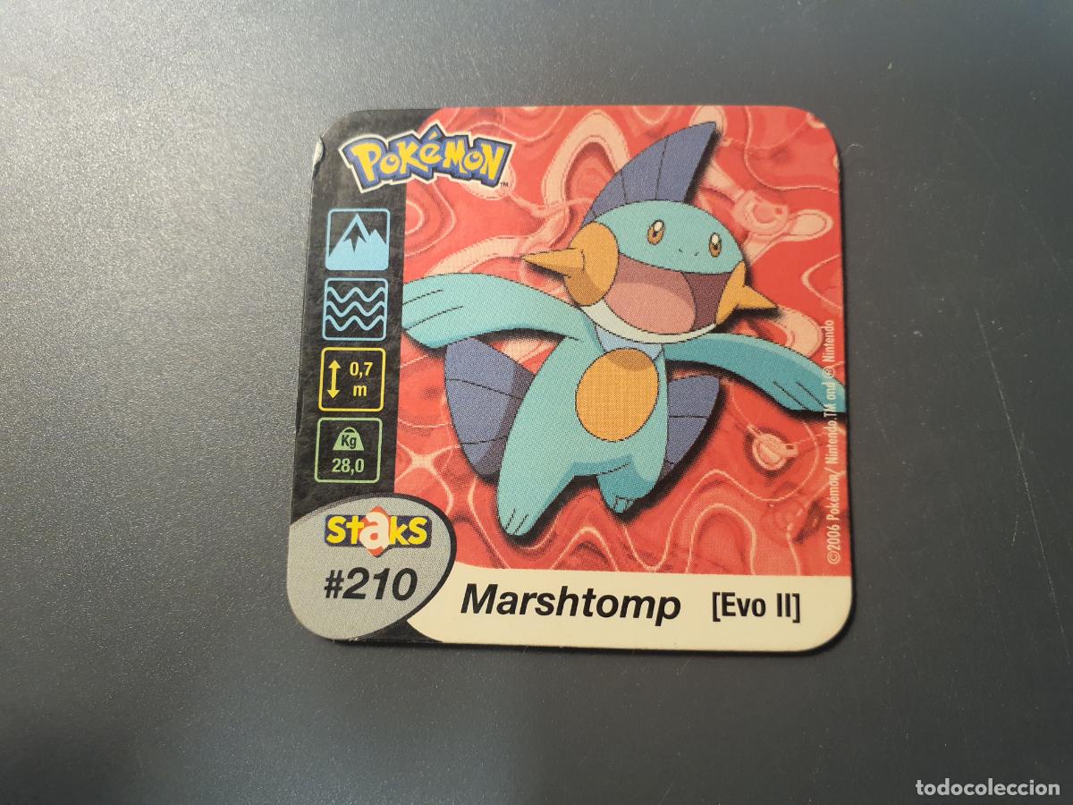 Juguetes antiguos y juegos de colecci&oacute;n: TAZO CROMO POKEMON -- 2006 -- POKEMON STAKS -- N&ordm; 210