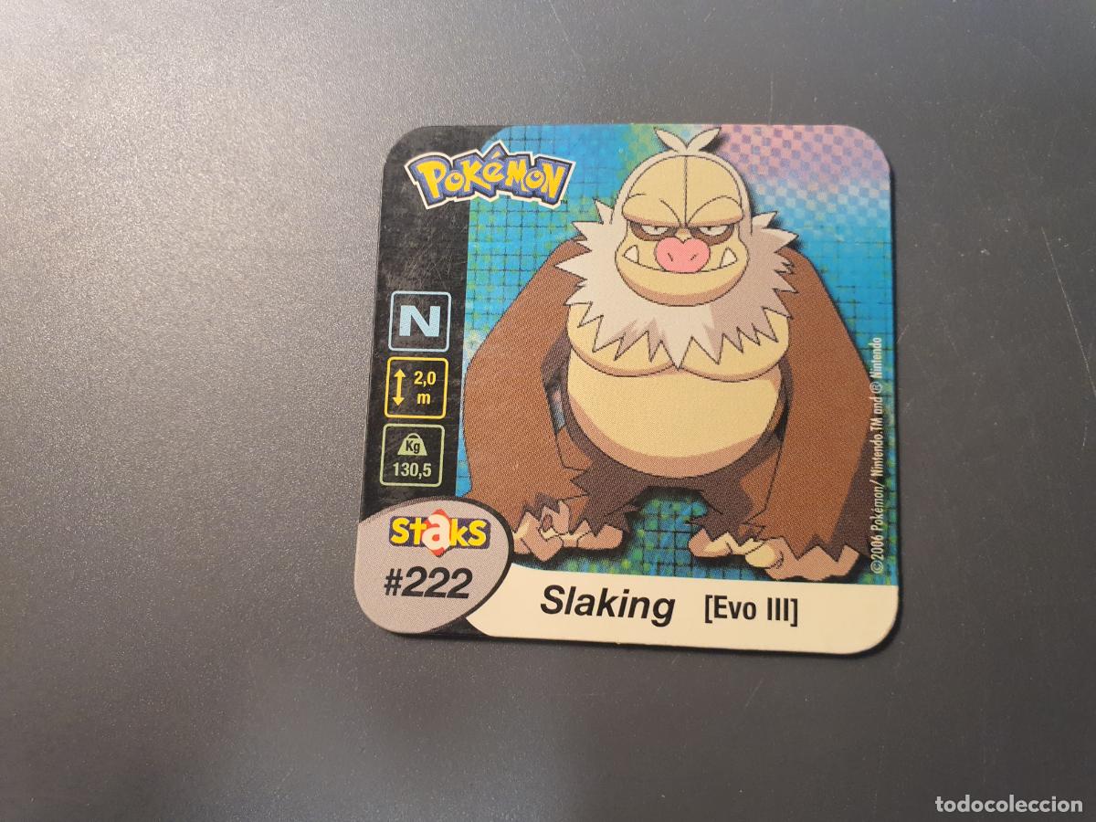 Juguetes antiguos y juegos de colecci&oacute;n: TAZO CROMO POKEMON -- 2006 -- POKEMON STAKS -- N&ordm; 222