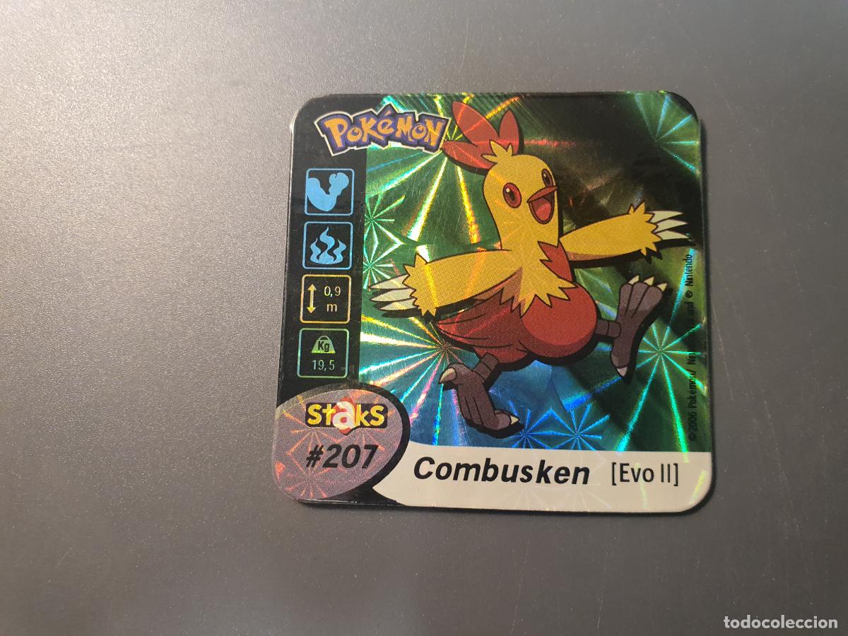 Juguetes antiguos y juegos de colecci&oacute;n: TAZO CROMO POKEMON -- 2006 -- POKEMON STAKS -- N&ordm; 207