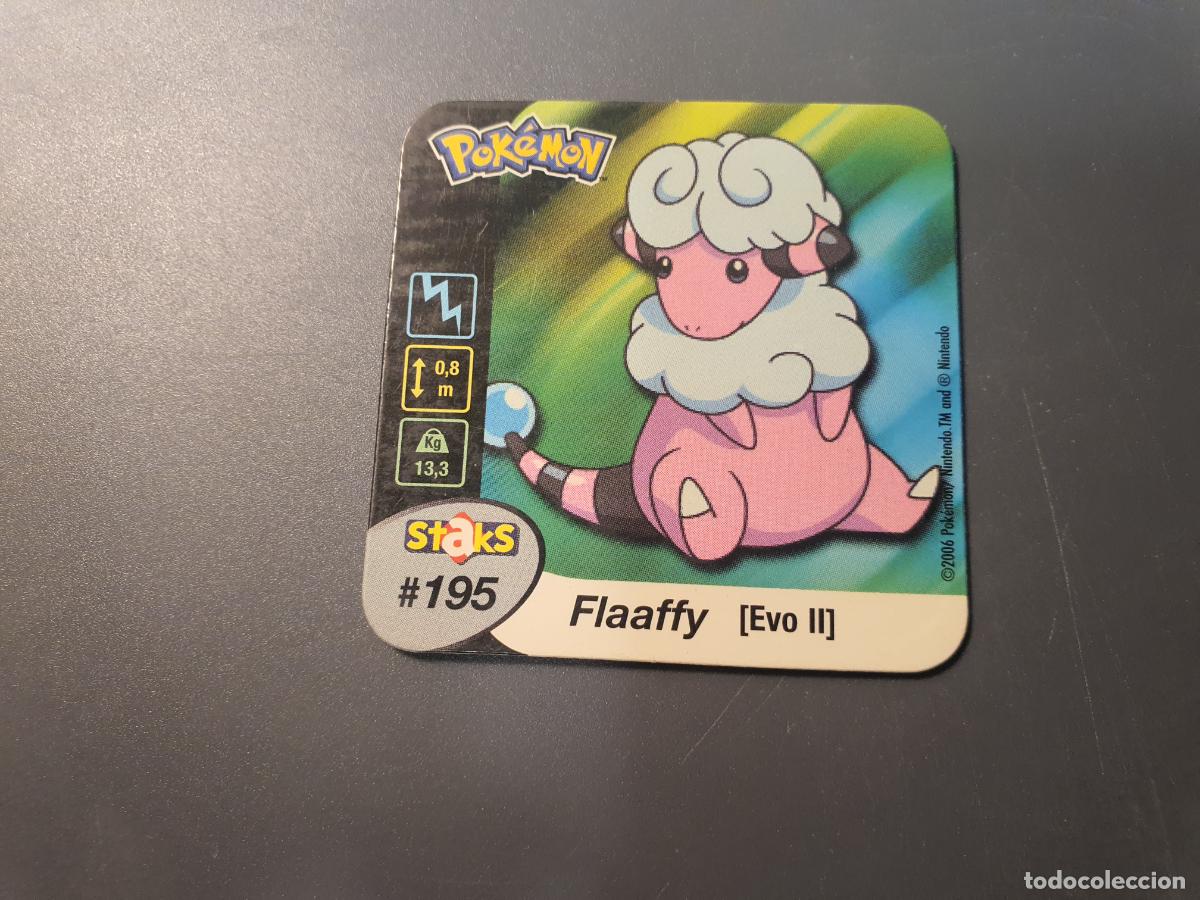 Juguetes antiguos y juegos de colecci&oacute;n: TAZO CROMO POKEMON -- 2006 -- POKEMON STAKS -- N&ordm; 195