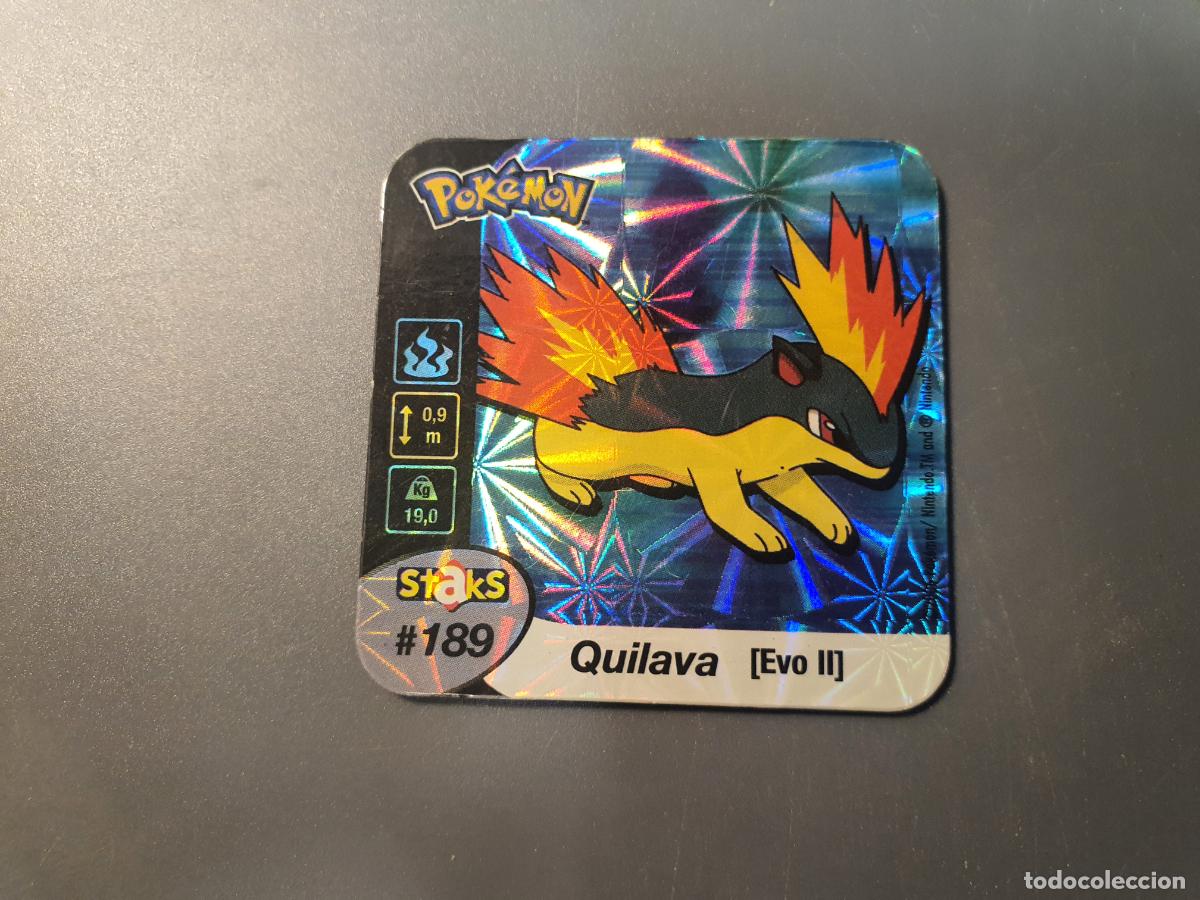 Brinquedos antigos e Jogos de cole&ccedil;&atilde;o: TAZO CROMO POKEMON -- 2006 -- POKEMON STAKS -- N&ordm; 189