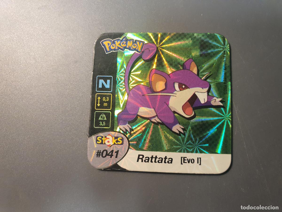 Brinquedos antigos e Jogos de cole&ccedil;&atilde;o: TAZO CROMO POKEMON -- 2006 -- POKEMON STAKS -- N&ordm; 41