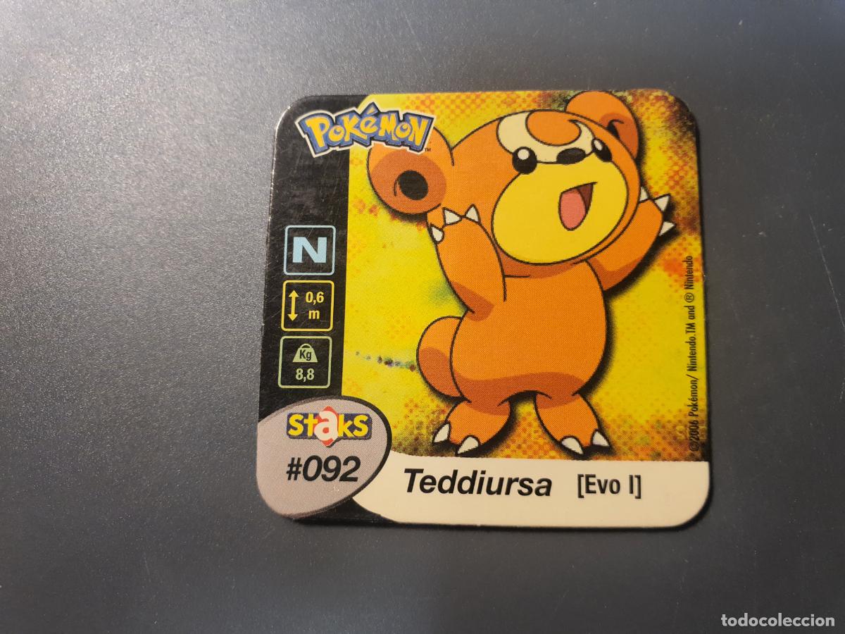 Brinquedos antigos e Jogos de cole&ccedil;&atilde;o: TAZO CROMO POKEMON -- 2006 -- POKEMON STAKS -- N&ordm; 92