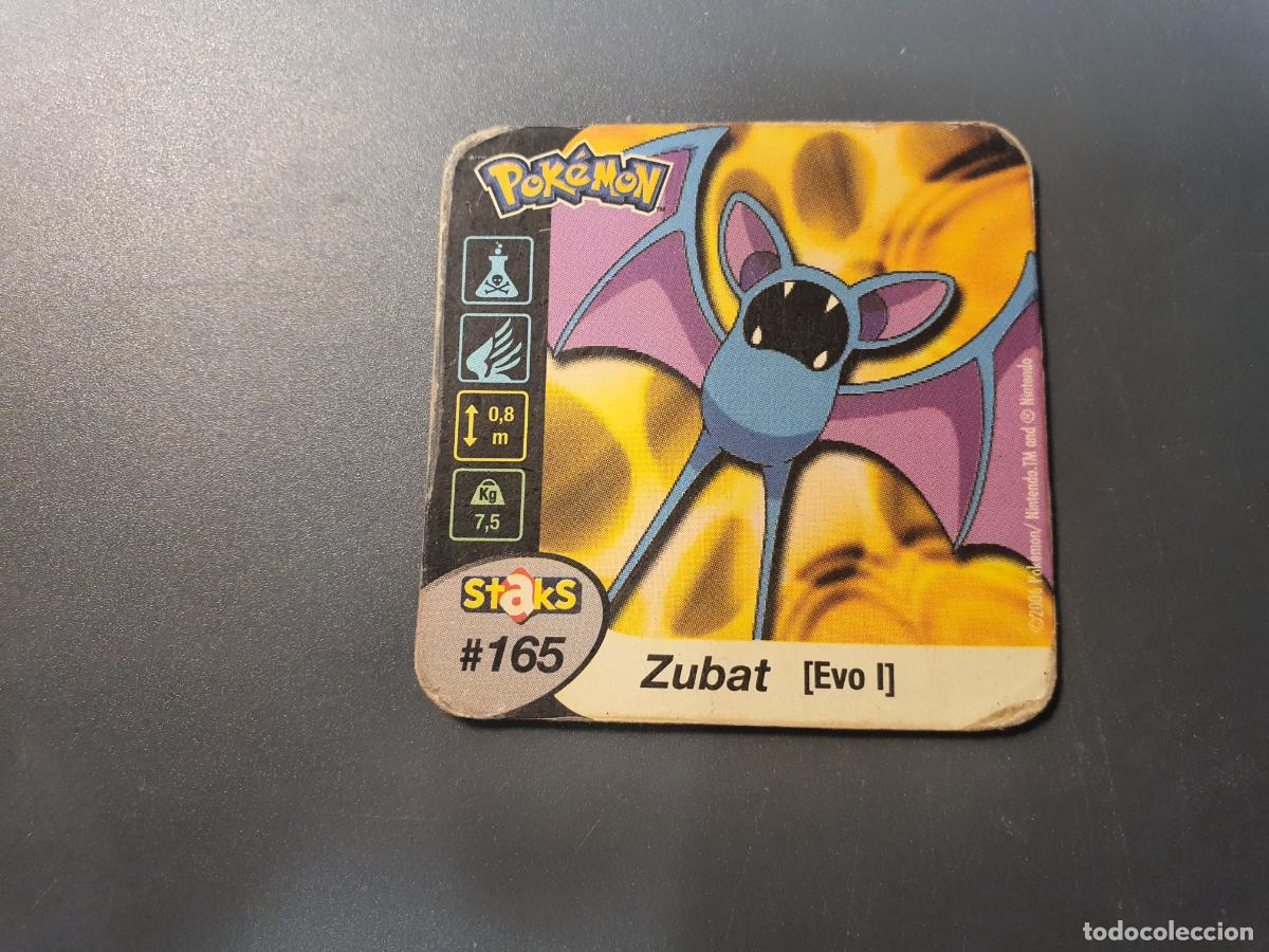 Brinquedos antigos e Jogos de cole&ccedil;&atilde;o: TAZO CROMO POKEMON -- 2006 -- POKEMON STAKS -- N&ordm; 165
