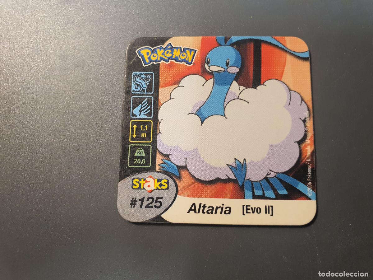 Brinquedos antigos e Jogos de cole&ccedil;&atilde;o: TAZO CROMO POKEMON -- 2006 -- POKEMON STAKS -- N&ordm; 125
