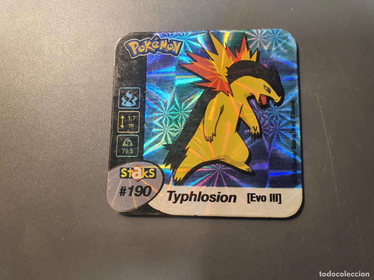 Brinquedos antigos e Jogos de cole&ccedil;&atilde;o: TAZO CROMO POKEMON -- 2006 -- POKEMON STAKS -- N&ordm; 190