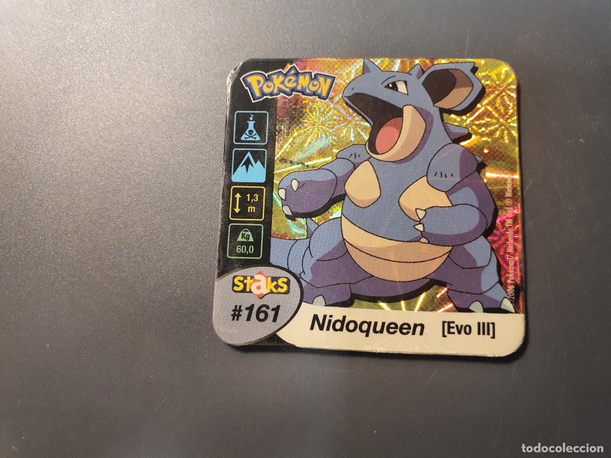 Juguetes antiguos y juegos de colecci&oacute;n: TAZO CROMO POKEMON -- 2006 -- POKEMON STAKS -- N&ordm; 161