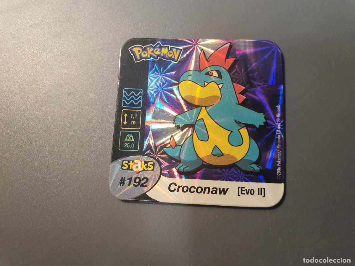 Juguetes antiguos y juegos de colecci&oacute;n: TAZO CROMO POKEMON -- 2006 -- POKEMON STAKS -- N&ordm; 192