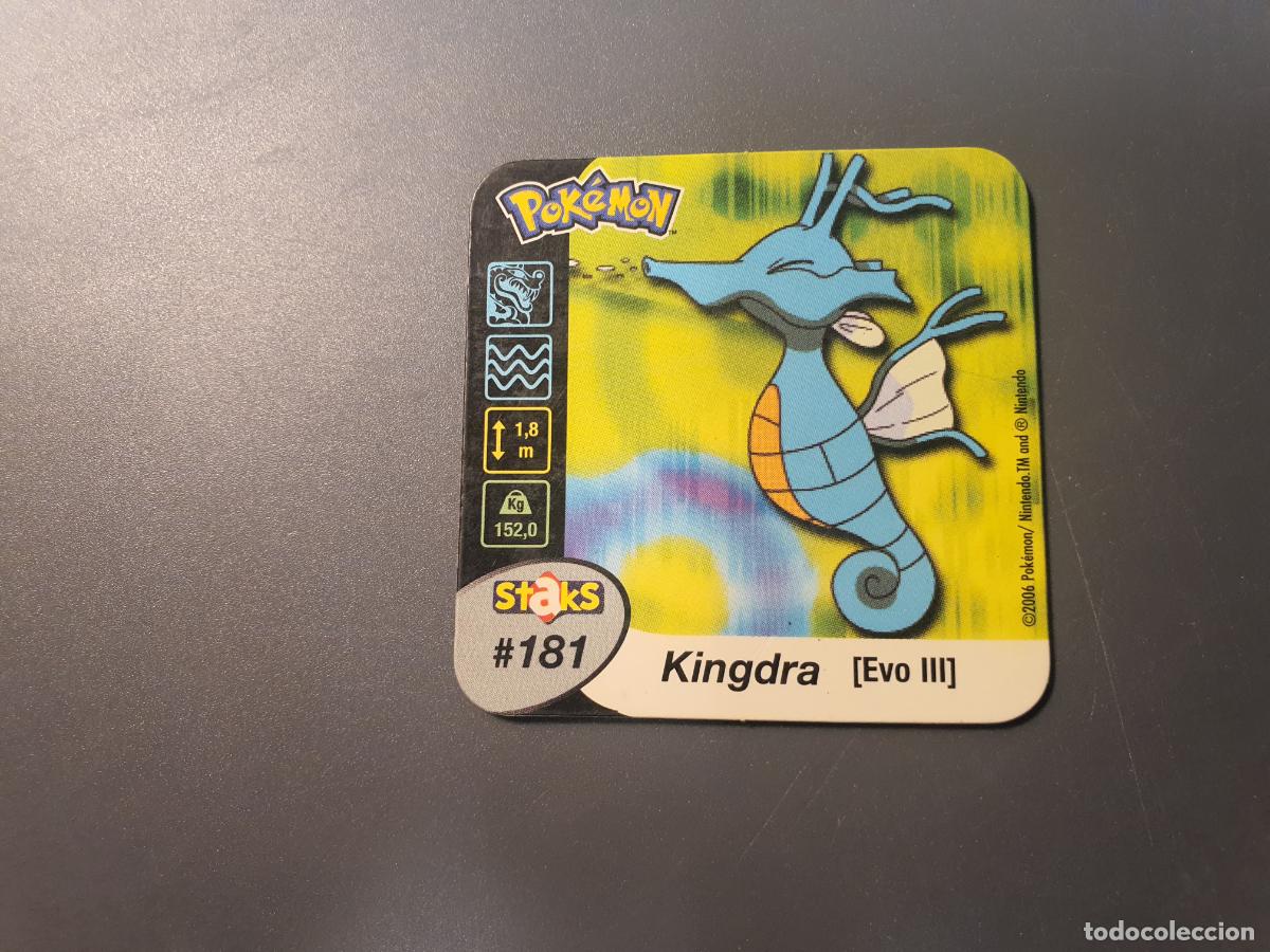 Juguetes antiguos y juegos de colecci&oacute;n: TAZO CROMO POKEMON -- 2006 -- POKEMON STAKS -- N&ordm; 181