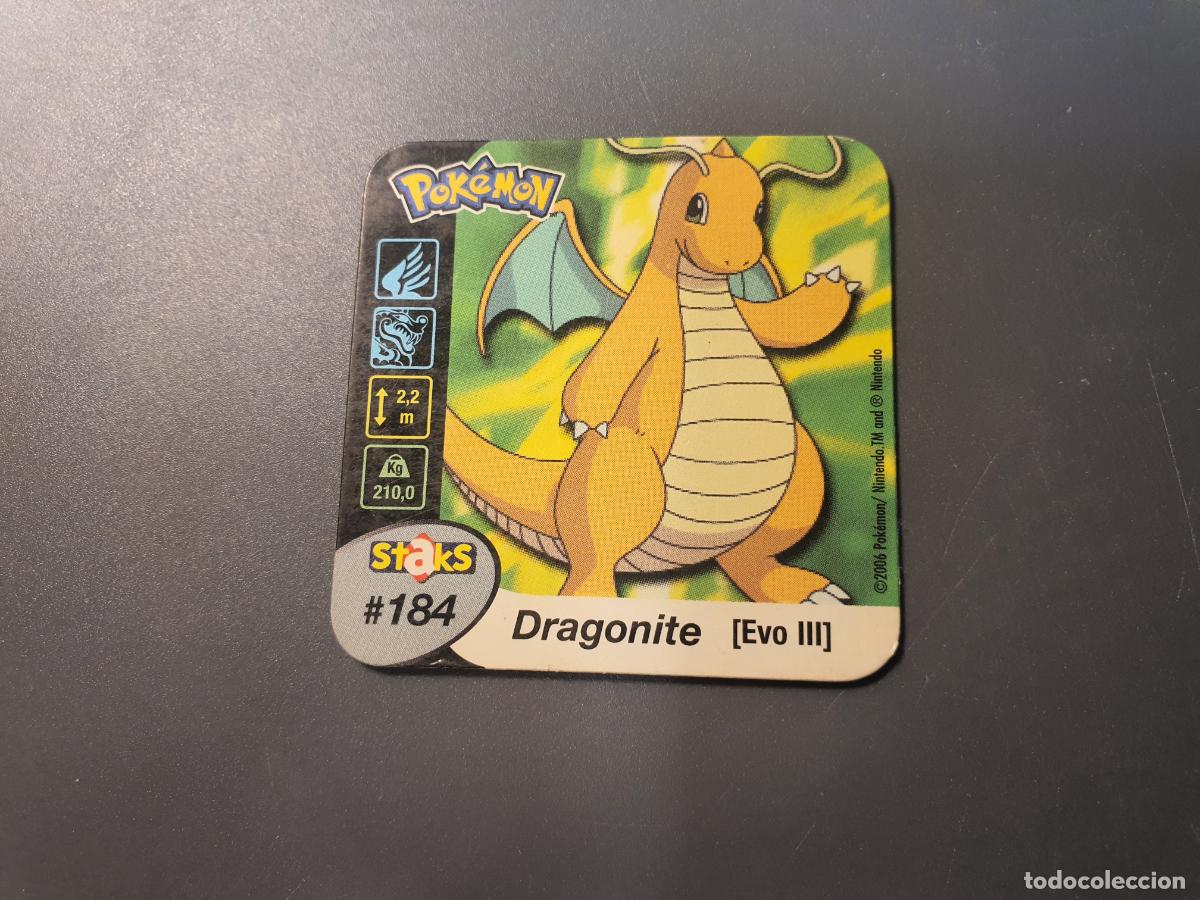 Juguetes antiguos y juegos de colecci&oacute;n: TAZO CROMO POKEMON -- 2006 -- POKEMON STAKS -- N&ordm; 184
